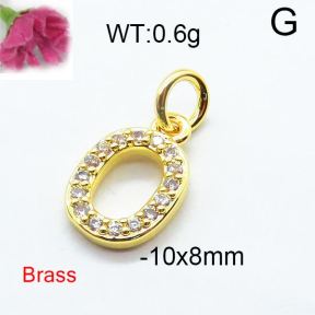 Fashion Brass Pendant  F6P400084baka-J125