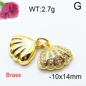 Fashion Brass Pendant  F6P400089vbmb-J125
