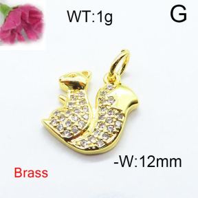 Fashion Brass Pendant  F6P400115ablb-J125
