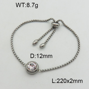 SS Bracelet  3B4002532bbov-436