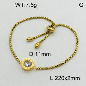 SS Bracelet  3B4002533bhva-436