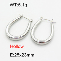 Stainless Steel Earrings  3E2003950bhva-066