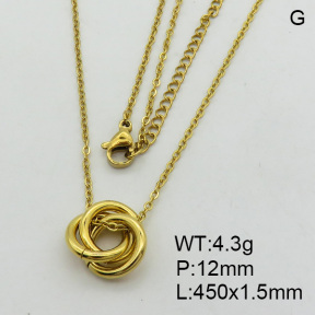 SS Necklace  3N2002056ablb-436
