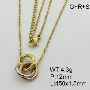 SS Necklace  3N2002057ablb-436