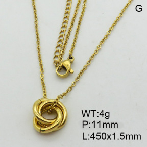 SS Necklace  3N2002059ablb-436