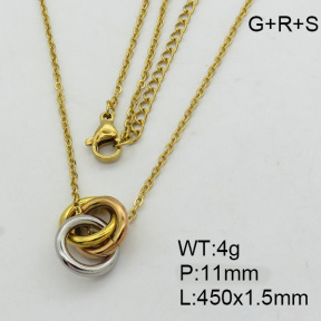 SS Necklace  3N2002060ablb-436