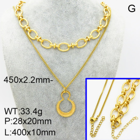 SS Necklace  3N2002069vhpl-908
