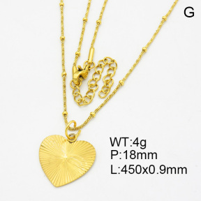 SS Necklace  3N2002083bhva-908