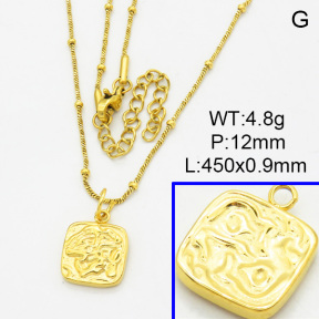 SS Necklace  3N2002085vbpb-908