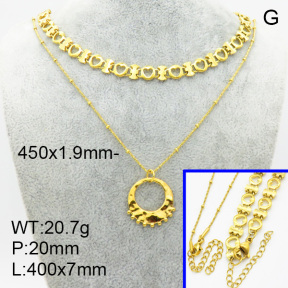 SS Necklace  3N2002089vhpl-908