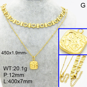 SS Necklace  3N2002095vhpl-908