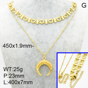 SS Necklace  3N2002097bihl-908