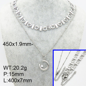 SS Necklace  3N4002011aivb-908