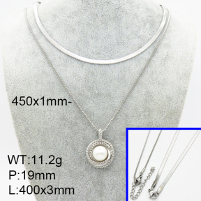 SS Necklace  3N4002019vhll-908