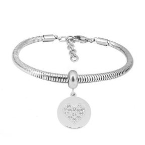 SS Bracelet  size:17+4cm  can change other style of bracelet  6B2002956bbml-691