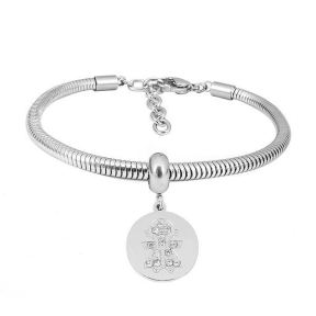 SS Bracelet  size:17+4cm  can change other style of bracelet  6B2002959bbml-691