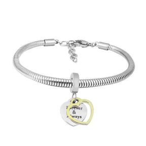 SS Bracelet  size:17+4cm  can change other style of bracelet  6B2002964vbnl-691
