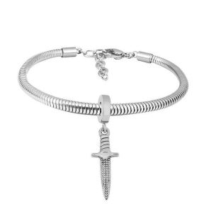 SS Bracelet  size:17+4cm  can change other style of bracelet  6B2002975vbmb-691