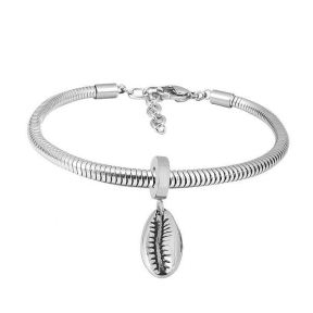 SS Bracelet  size:17+4cm  can change other style of bracelet  6B2002980vbmb-691