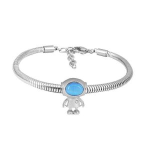 SS Bracelet  size:17+4cm  can change other style of bracelet  6B2003007vbnl-691