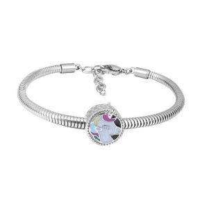 SS Bracelet  size:17+4cm  can change other style of bracelet  6B2003008bbno-691