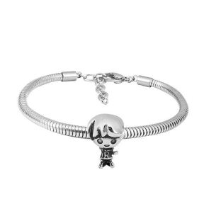 SS Bracelet  size:17+4cm  can change other style of bracelet  6B2003020bbmo-691