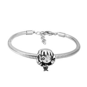 SS Bracelet  size:17+4cm  can change other style of bracelet  6B2003021bbmo-691