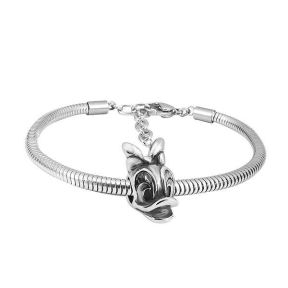 SS Bracelet  size:17+4cm  can change other style of bracelet  6B2003024bbmo-691