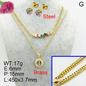 Fashion Brass Sets  F3S007068vhnv-J48