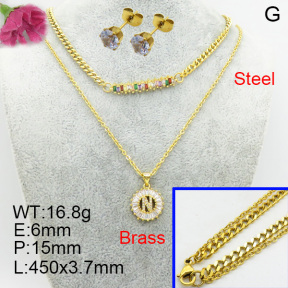 Fashion Brass Sets  F3S007070ahpv-J48