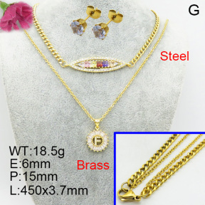 Fashion Brass Sets  F3S007073ahpv-J48