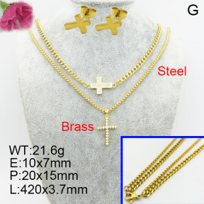 Fashion Brass Sets  F3S007076vhmv-J48