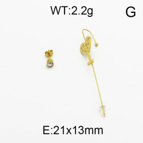 SS Earrings  5E4000155vbpb-628