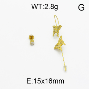 SS Earrings  5E4000156vbpb-628