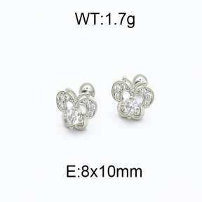 SS Earrings  5E4000158bhva-256