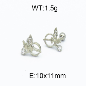 SS Earrings  5E4000160bhva-256