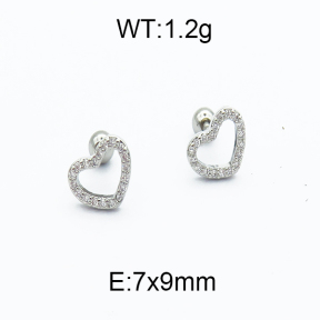 SS Earrings  5E4000164bhva-256