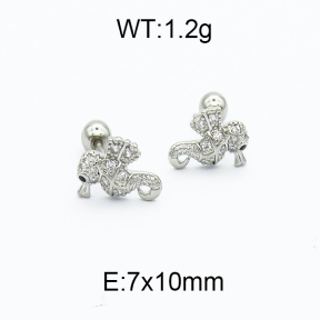 SS Earrings  5E4000167bhva-256
