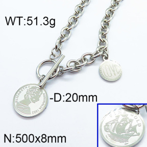 SS Necklace  6N2003023vhha-201