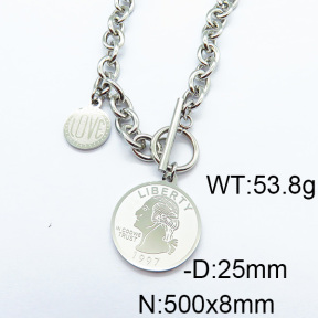 SS Necklace  6N2003027vhha-201