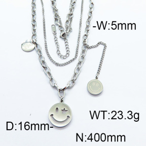 SS Necklace  6N2003034vhha-201
