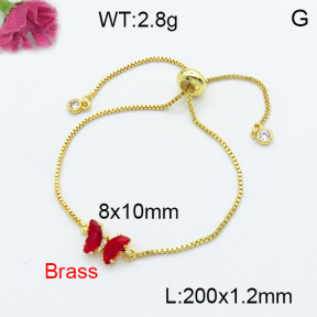 Fashion Brass Bracelet  F3B404030avja-G030