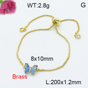 Fashion Brass Bracelet  F3B404040avja-G030