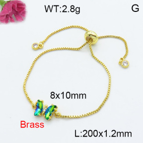 Fashion Brass Bracelet  F3B404041avja-G030