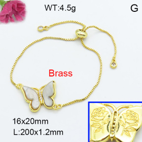 Fashion Brass Bracelet  F3B404069baka-G030