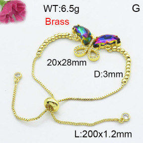 Fashion Brass Bracelet  F3B404109baka-G030