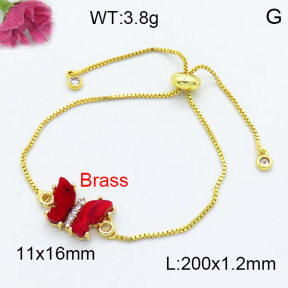 Fashion Brass Bracelet  F3B404132vail-G030