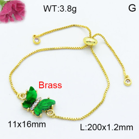 Fashion Brass Bracelet  F3B404134vail-G030