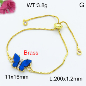 Fashion Brass Bracelet  F3B404136vail-G030