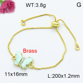 Fashion Brass Bracelet  F3B404137vail-G030